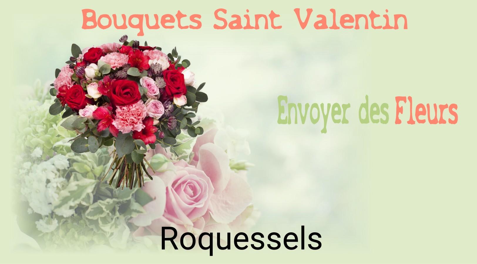 Roses de Saint-Valentin livrées à Roquessels